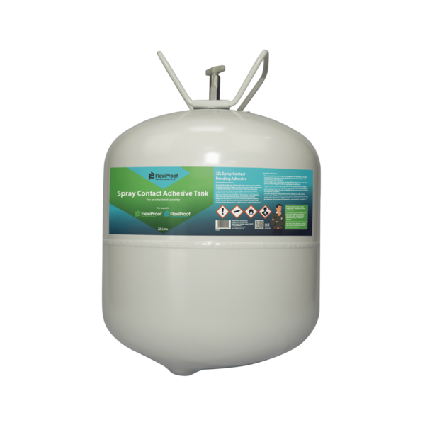 FlexiProof Spray Contact Adhesive Tank — 22L