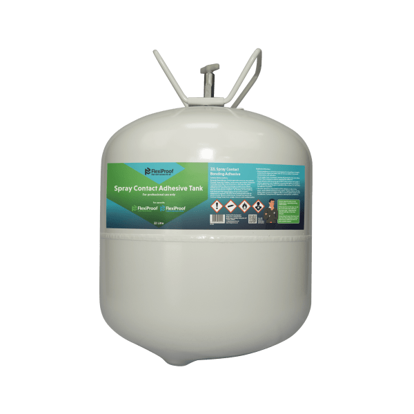 FlexiProof Fleece-Backed PU Adhesive Spray Tank — 22L