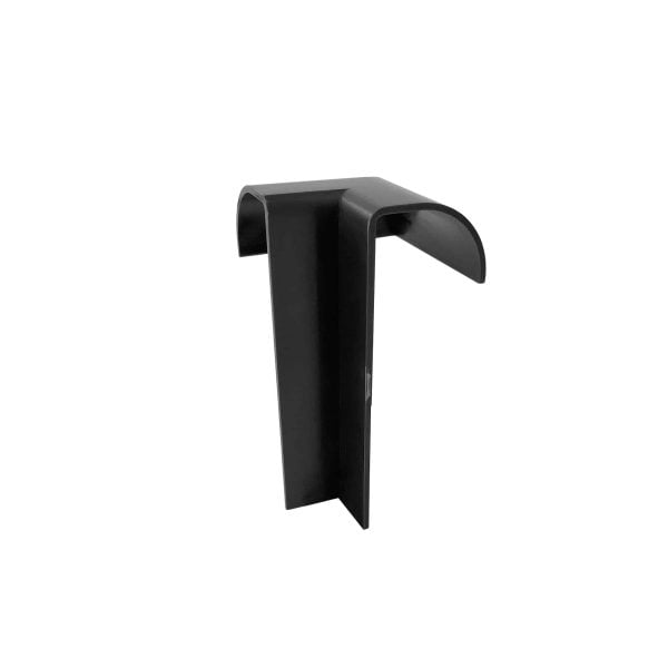 FlexiProof Integra-Trim Solid Raised Kerb Internal Corner — Black