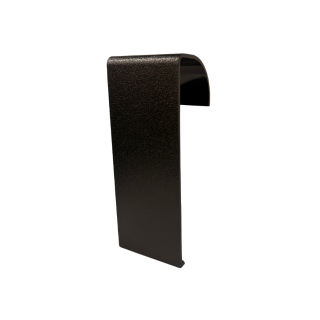 FlexiProof Integra-Trim Solid Raised Kerb Joiner — Black