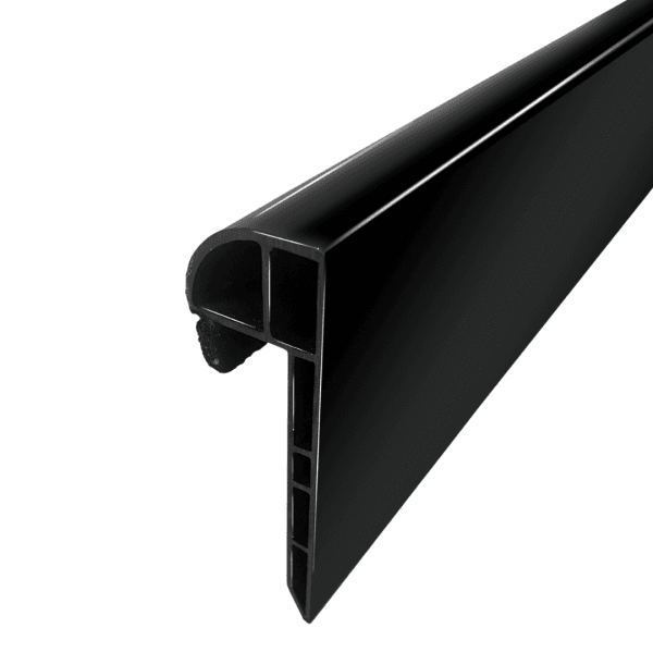 FlexiProof Integra-Trim Cellular Raised Kerb Trim Length — Black, 2.5m