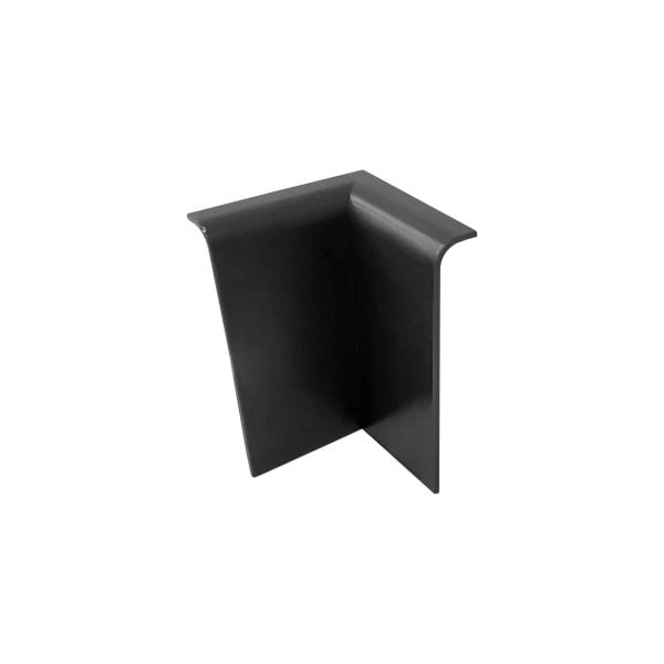 FlexiProof Integra-Trim Cellular Gutter Drip Internal Corner — Black